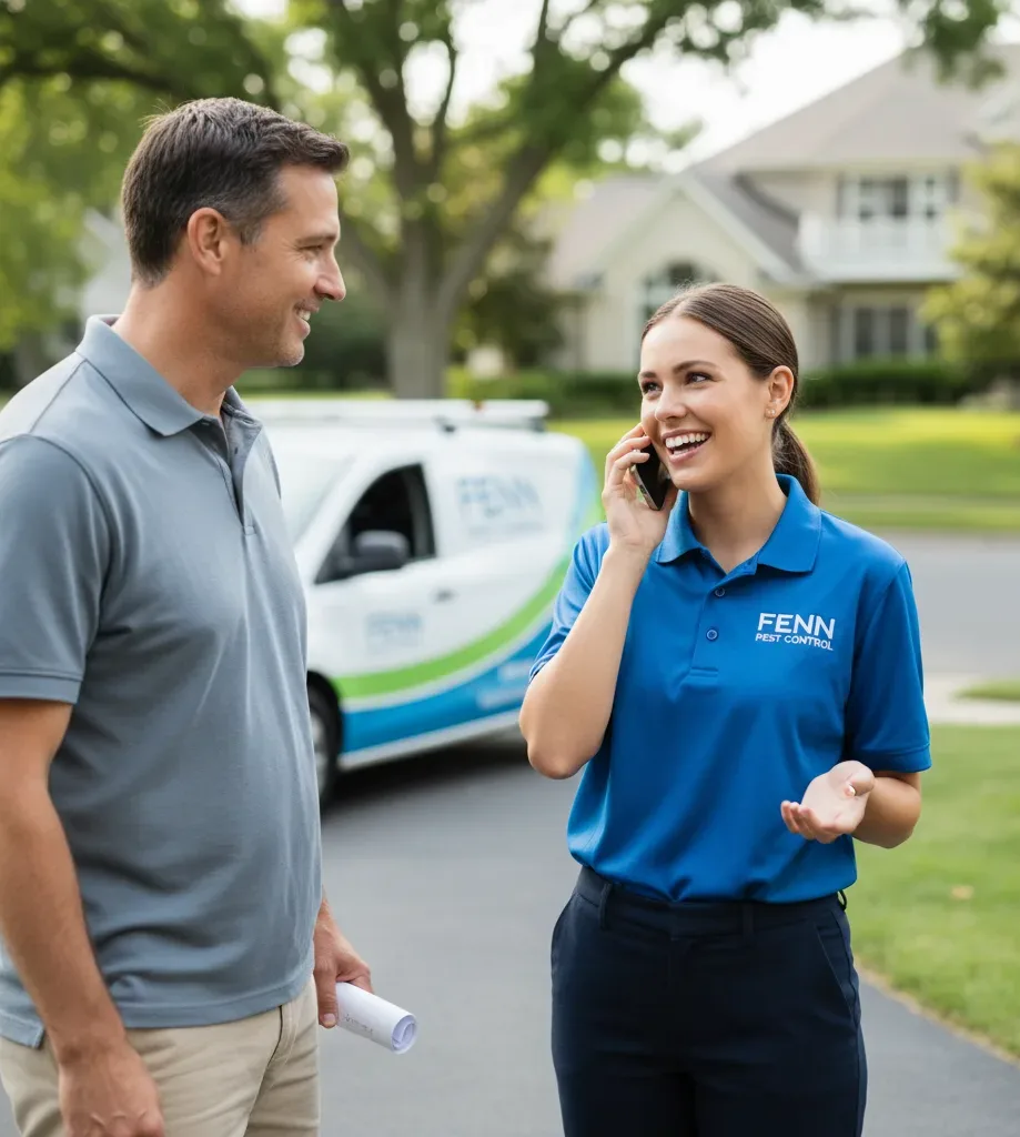 Fenn Pest Control customer support in Keshena